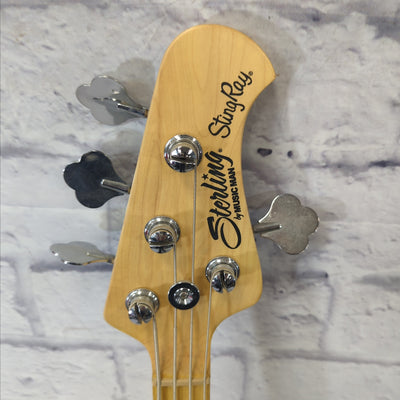 Sterling by Music Man Ray 24CA Classic Active Stingray 4-String Bass Butterscotch