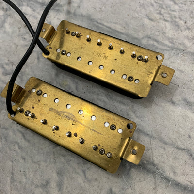 Unknown 8-String Humbucker Neck Bridge Set Pickups