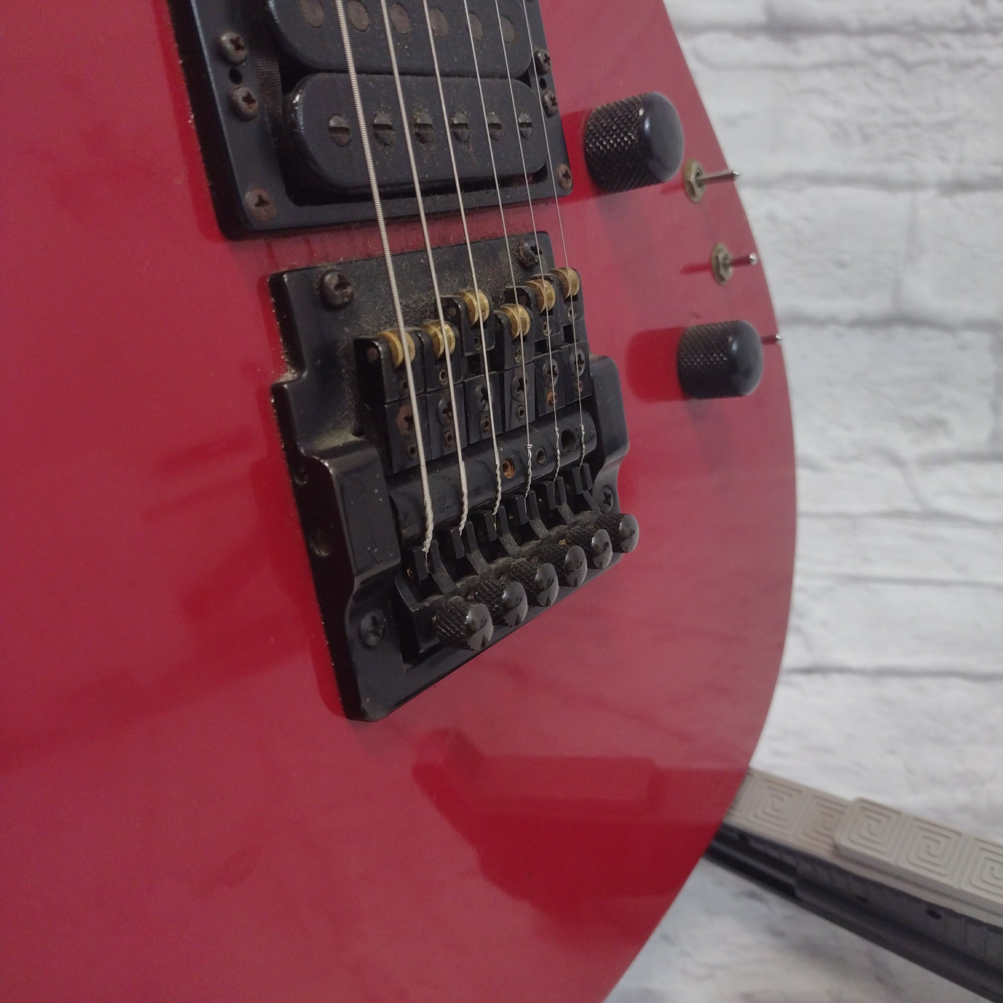 Vintage G&L Invader Electric Guitar with Kahler - Red