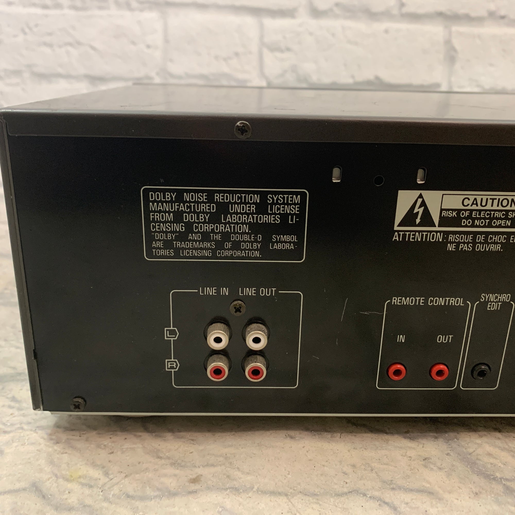 Technics RS-TR155 Cassette Deck AS-IS