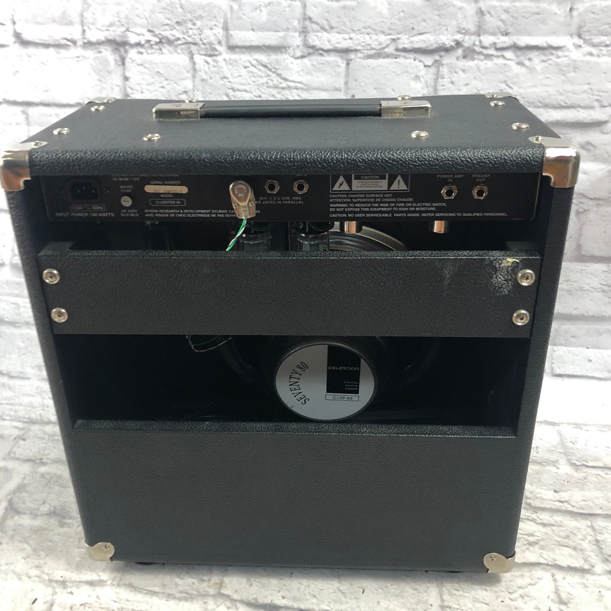 Rivera Clubster 45 Tube Combo Amp Guitar