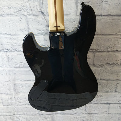 Fender Aerodyne J Bass 4 String Jazz Bass Guitar - Black MIJ