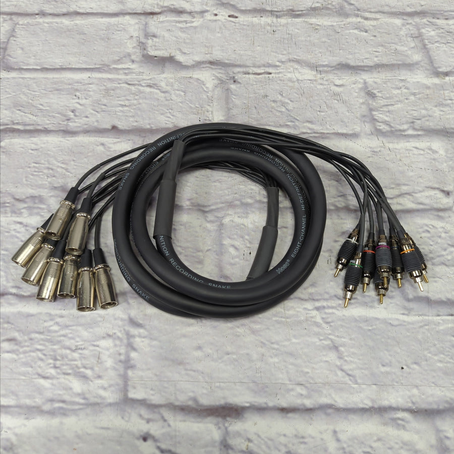Hosa 8-Channel Hi Definition Recording Snake
