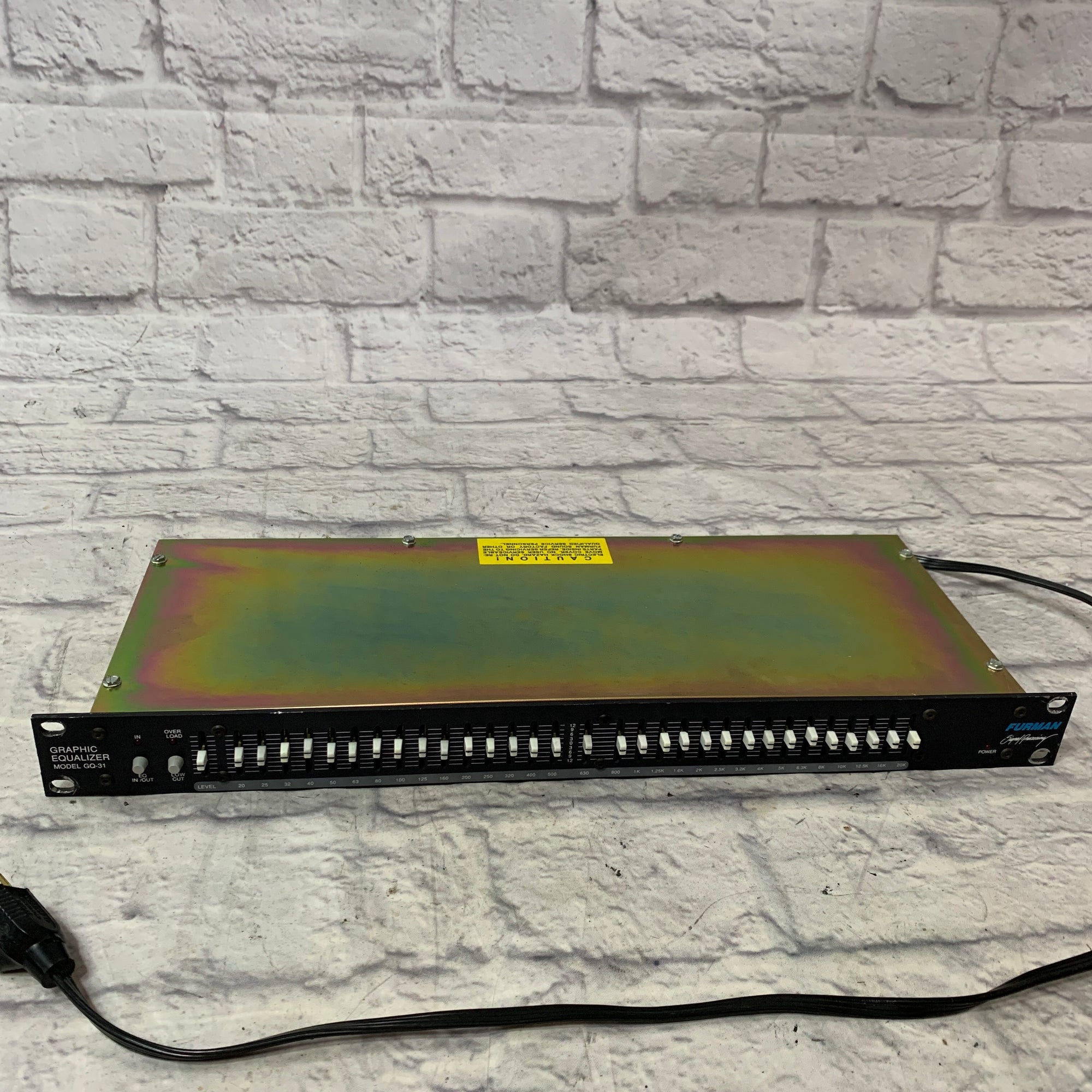 Vintage Furman GQ-31 Rack EQ