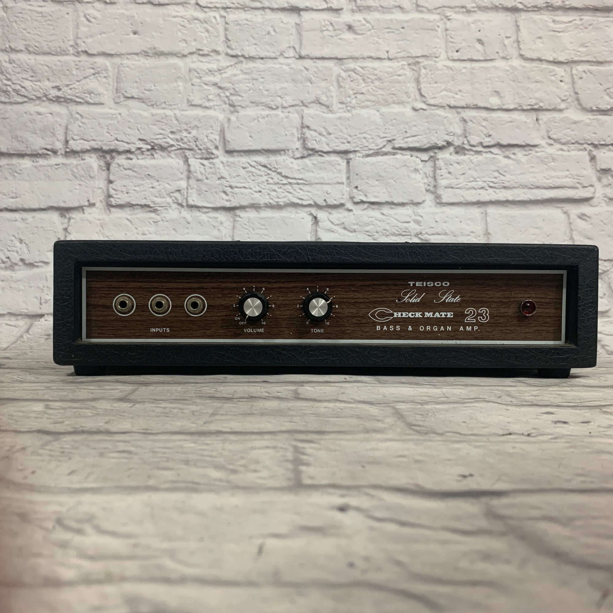 Vintage Teisco Checkmate 23 Bass & Organ Amp Head