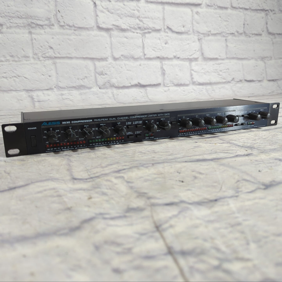 Alesis 3630 Dual Channel Compressor Limiter w/ Gate