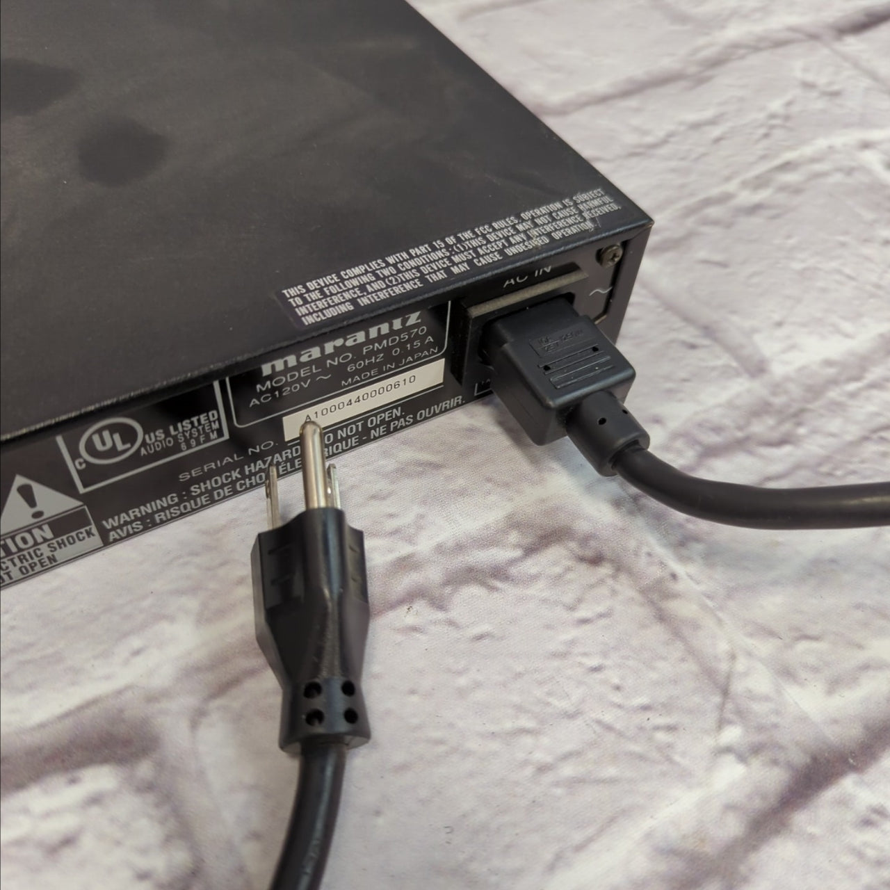 Marantz PMD570 Rack Solid State Recorder