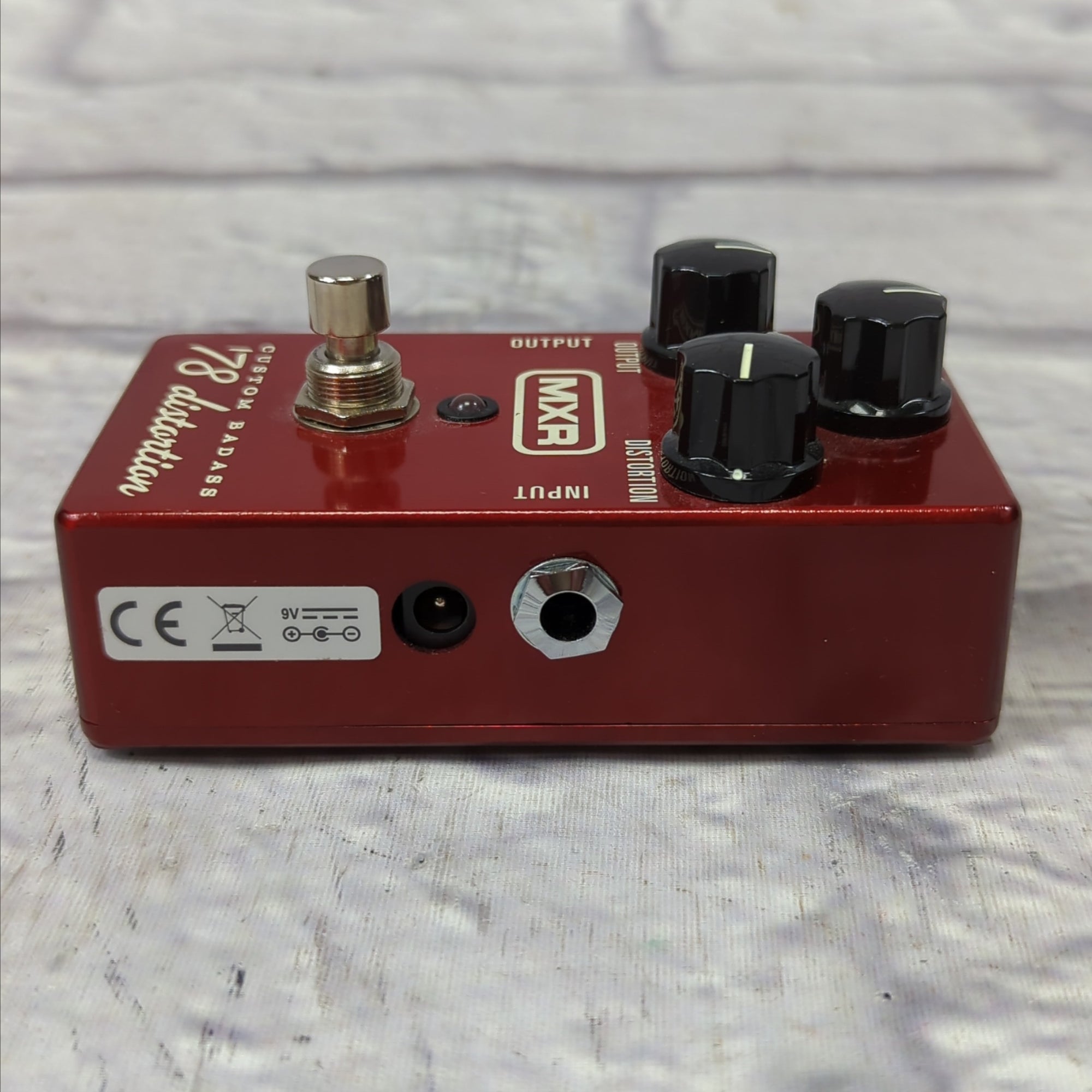 mxr custom badass 78 distortion pedal MXR Custom Badass 78 Distortion Pedal