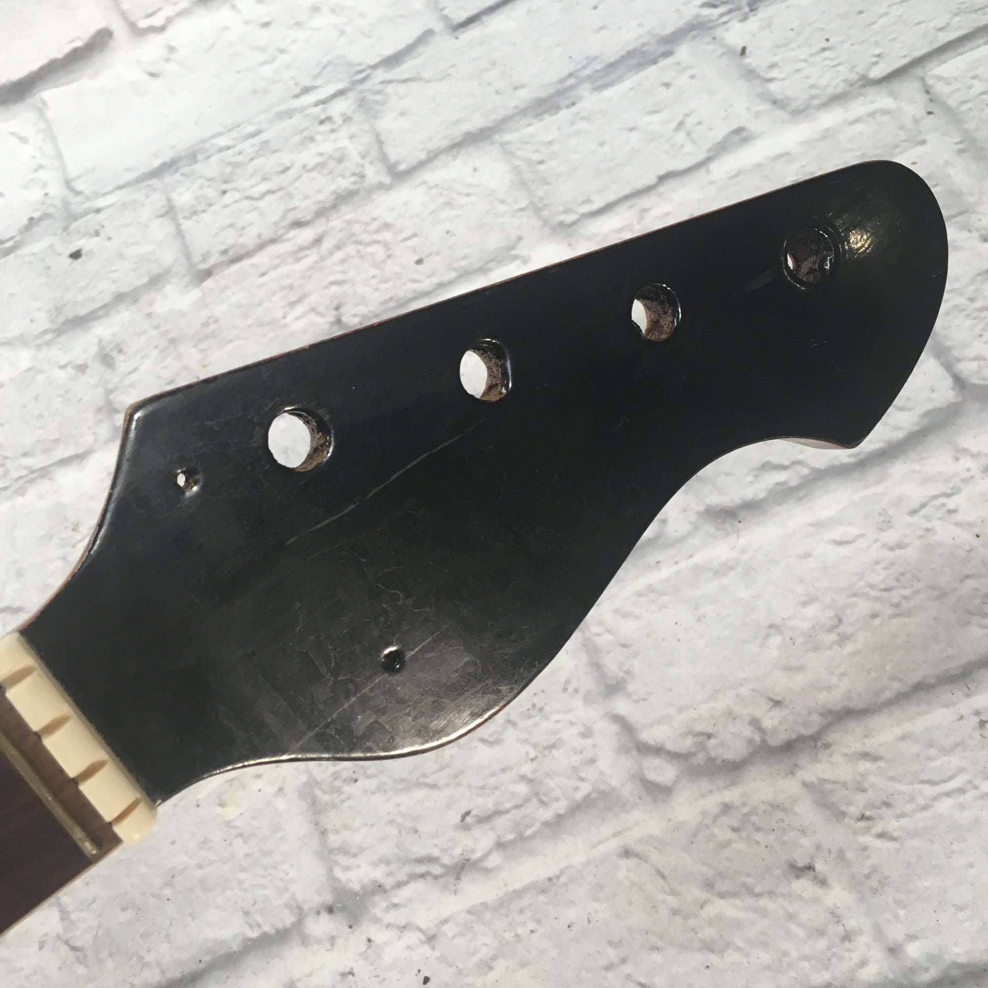 Vintage 1960s Short Scale Bass Guitar Neck (D) Rosewood Fretboard Made in Japan