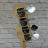 Squier Contempary Jazz Bass Matching Headstock