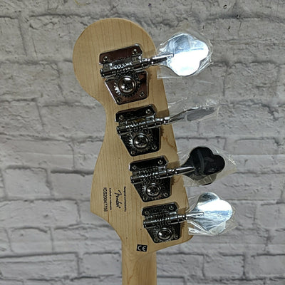 Squier Contempary Jazz Bass Matching Headstock