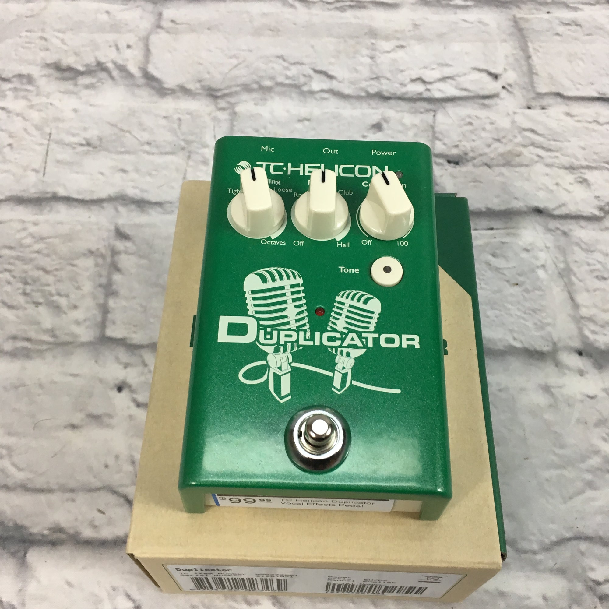 tc helicon guitar pedals TC Helicon Duplicator Vocal Effects Pedal