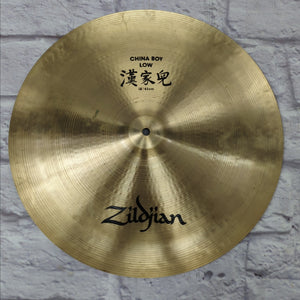 Zildjian China Boy Low 18" China Cymbal 1350g 1981-1992 (“CO.” Stamp)