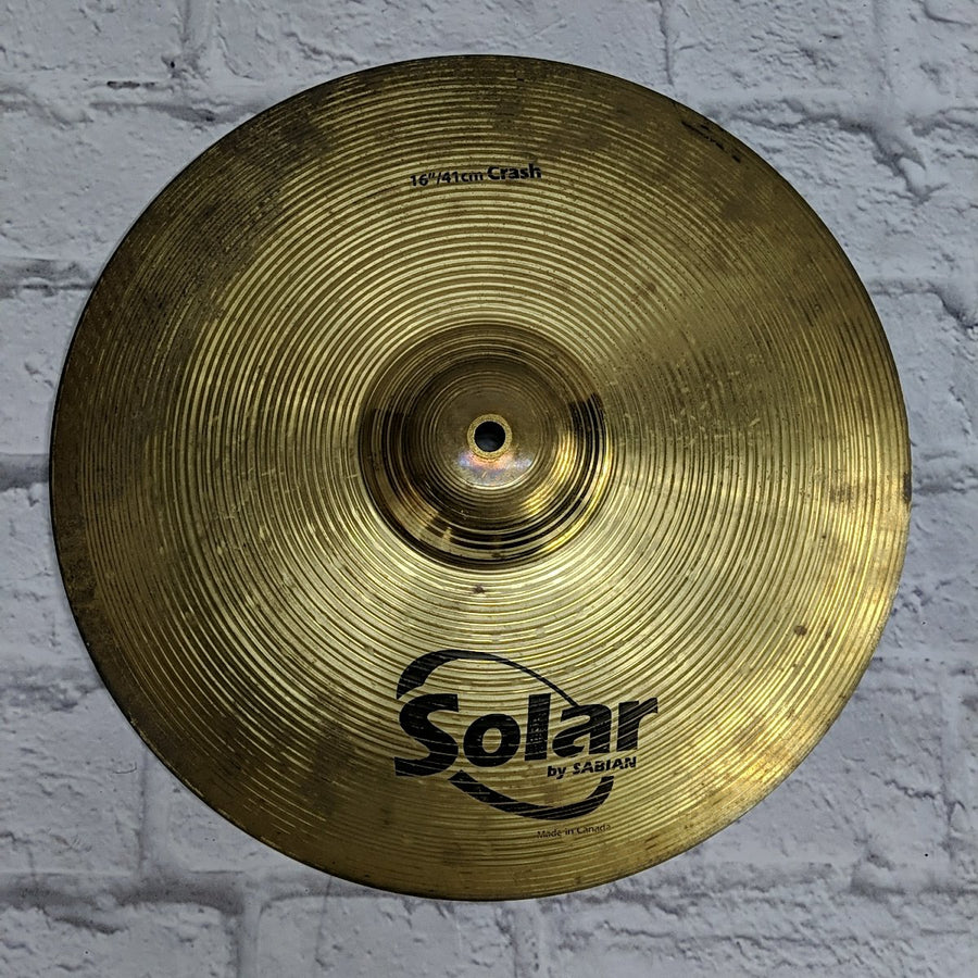 Solar by Sabian 16 Crash Cymbal