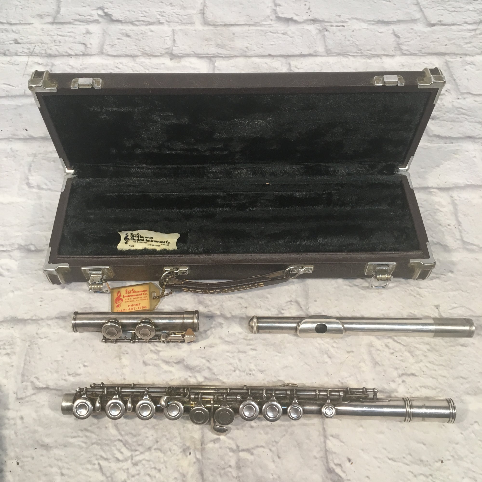 Yamaha YFL-24S Flute Silver w Hard Case