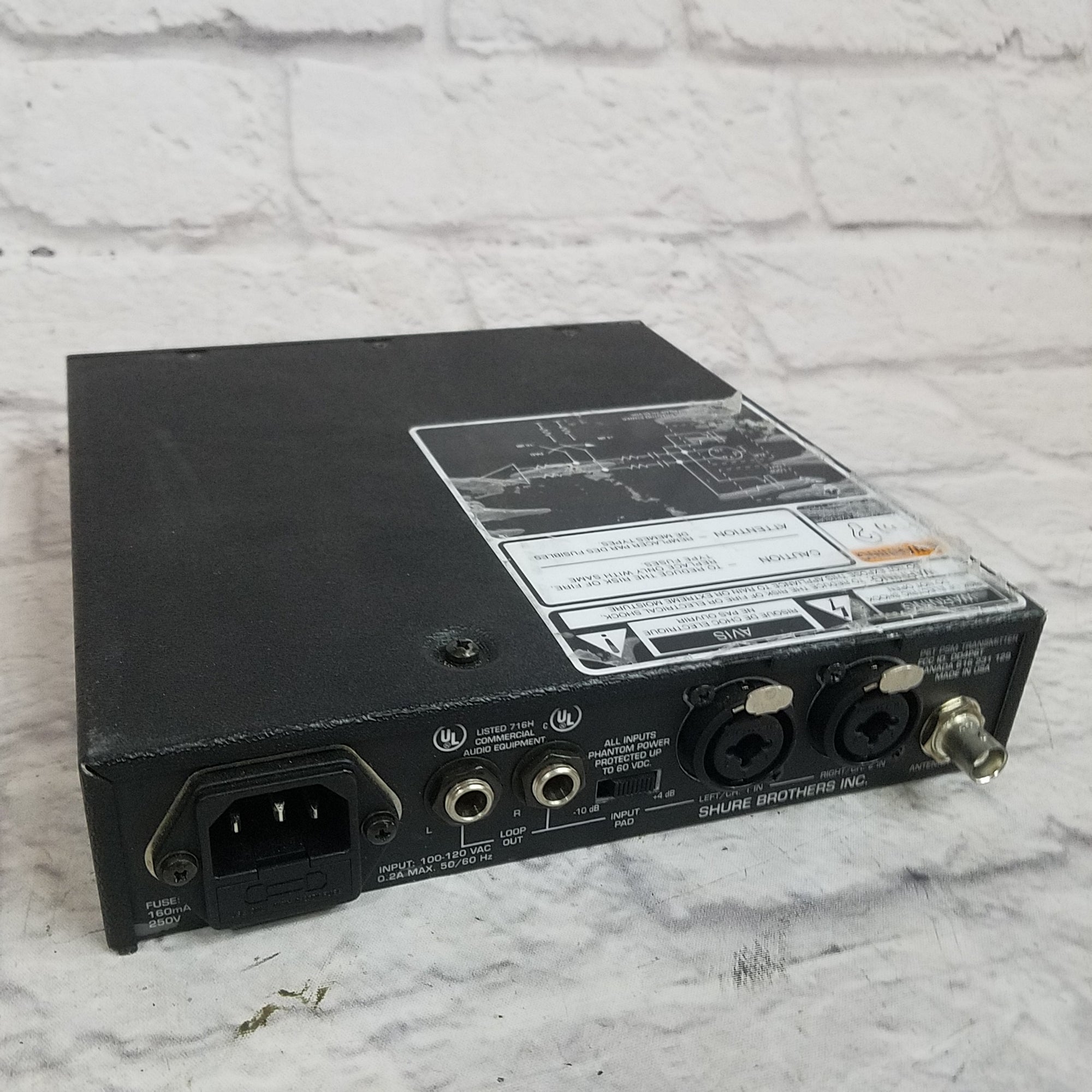 Shure PSM600 Model P6T-HB Transmitter