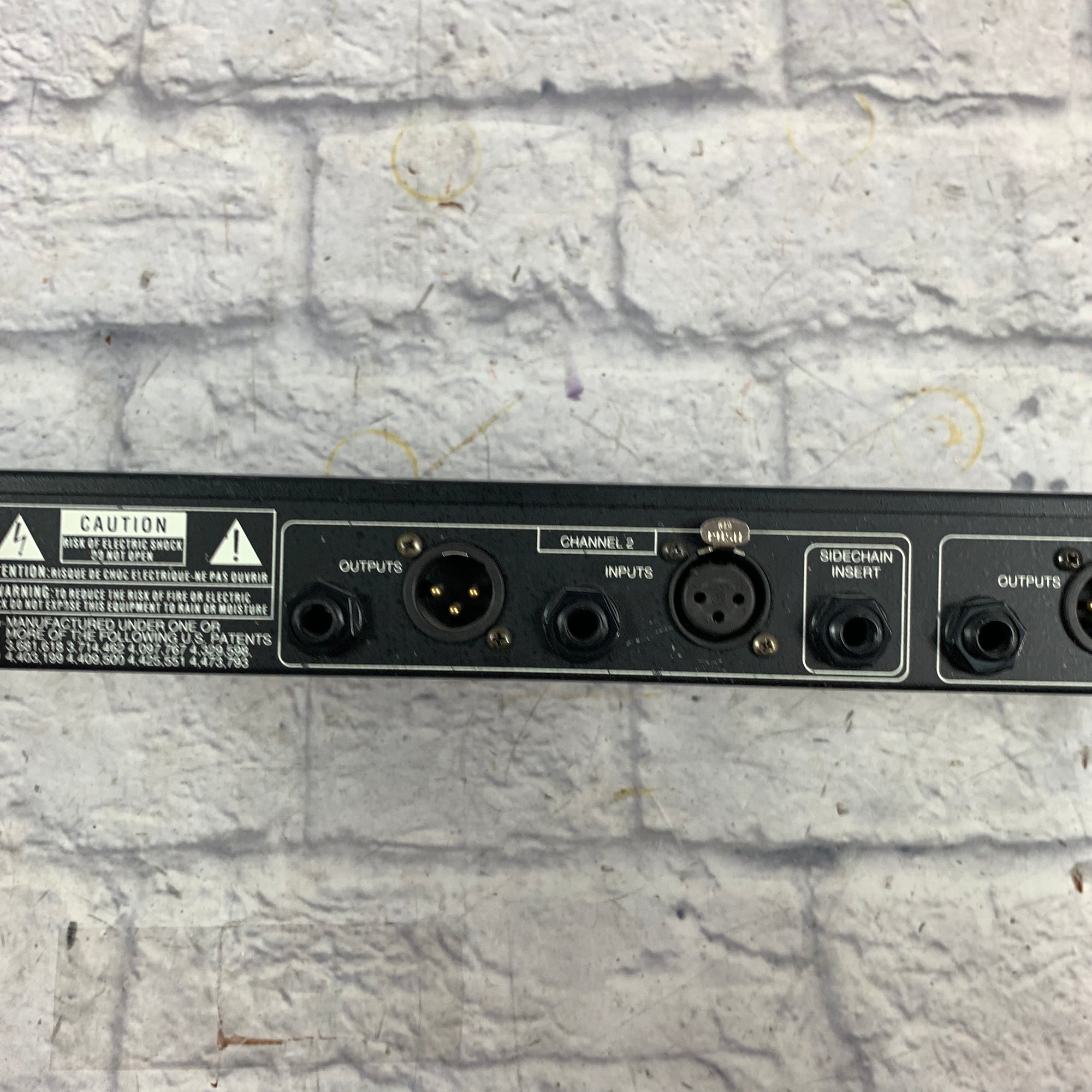 DBX 166A Compressor Limiter Rack Unit