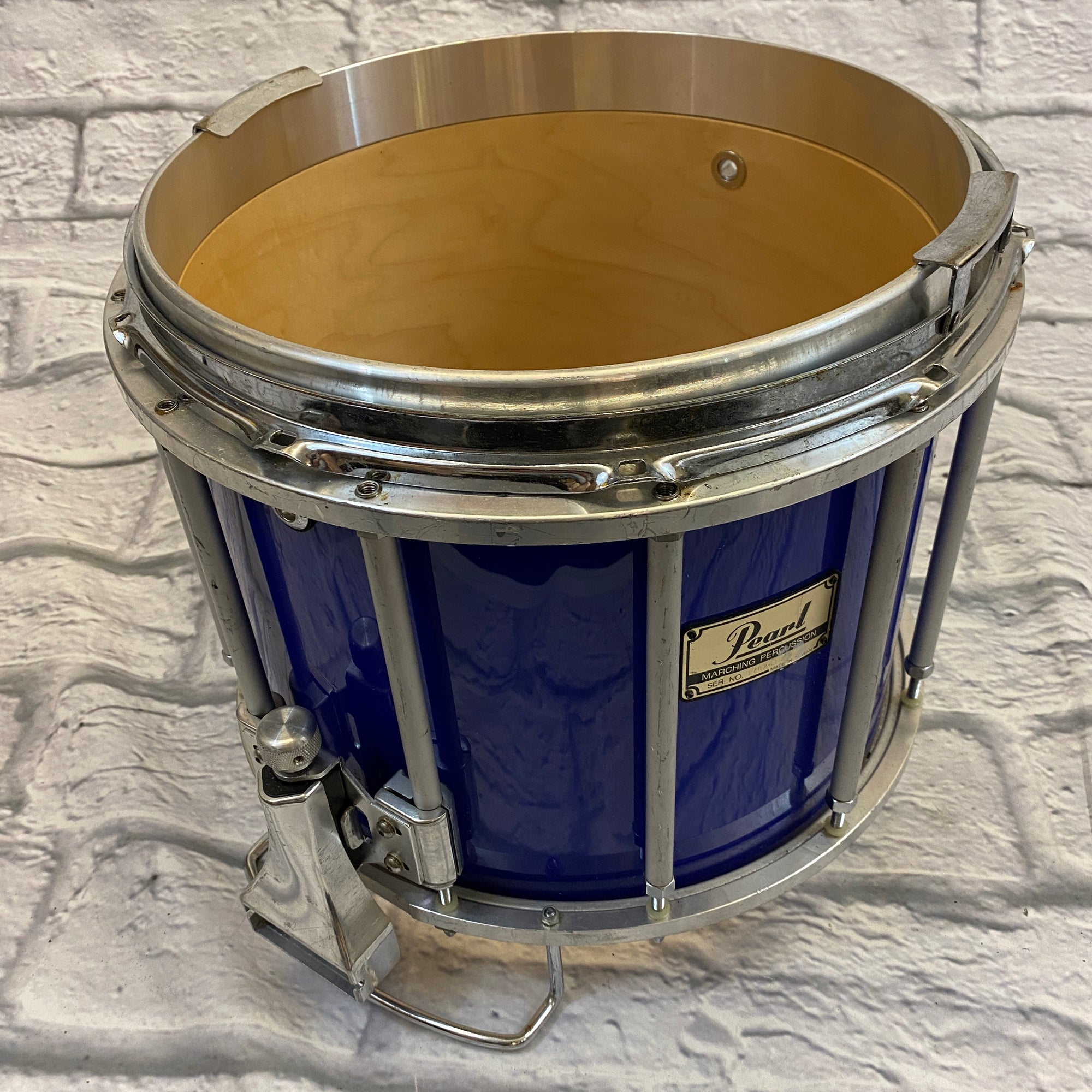 Ludwig 14x10 Challenger Marching Snare Drum Blue