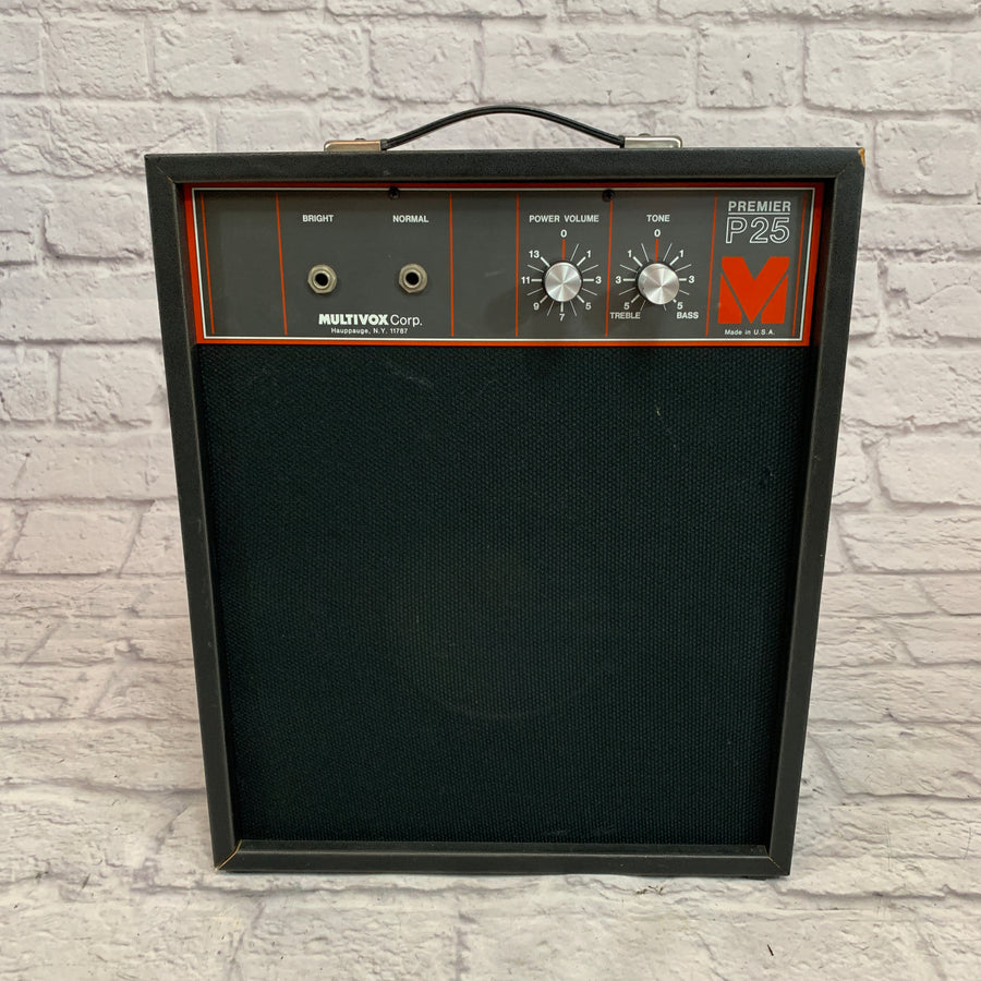Multivox Premier P25 Solid State Guitar Amplifier
