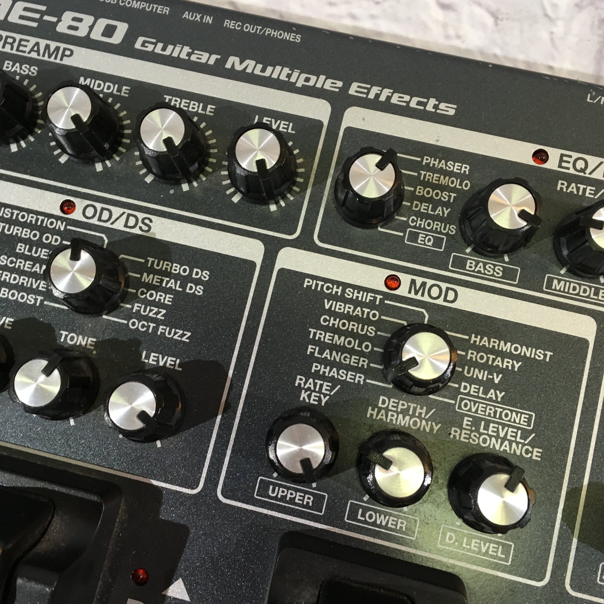 Boss ME-80 Guitar Multiple Effects Pedal
