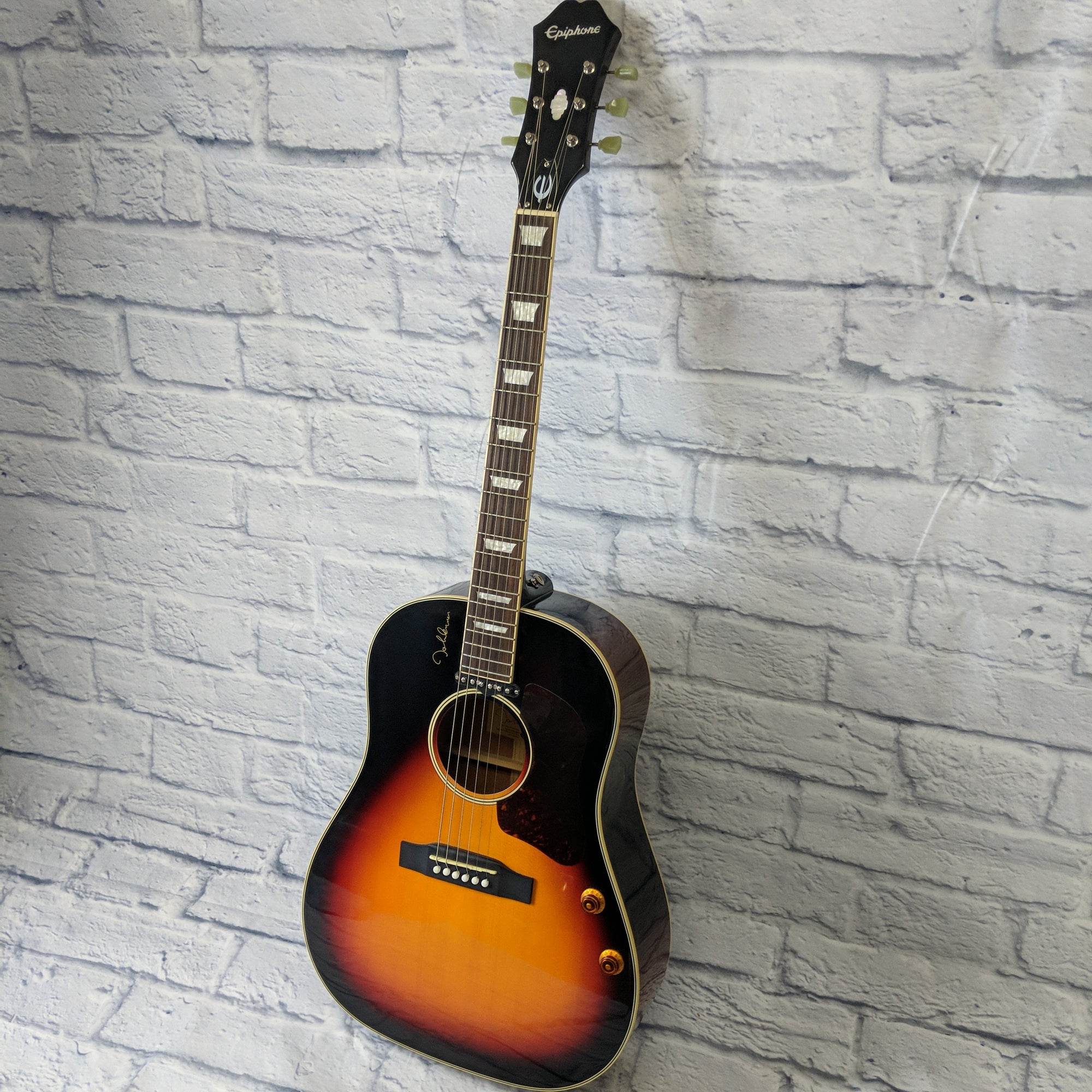 Epiphone ej-160E/vc Acoustic Guitar - Evolution Music