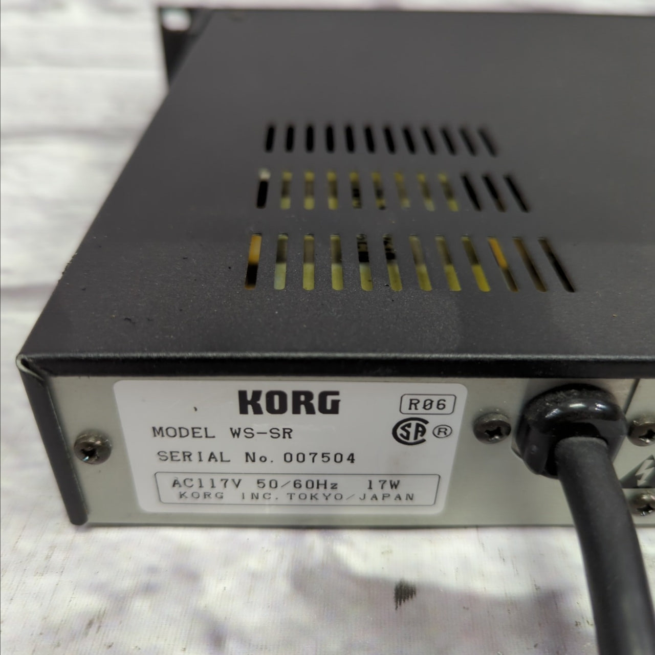 Korg Wavestation SR Rackmount Synth