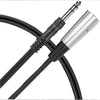 Live Wire 1/4" Male to XLR Male Patch Cable 3 Foot