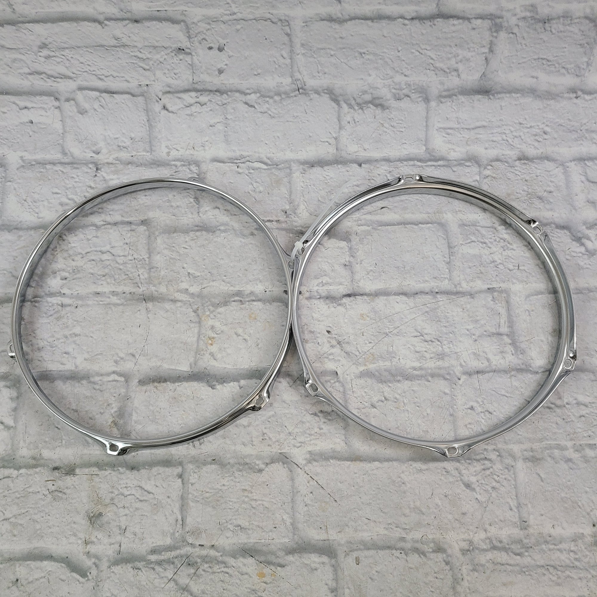 Drum Factory Direct 12" 6-Hole 2.3mm Triple-Flange Hoop (Pair)