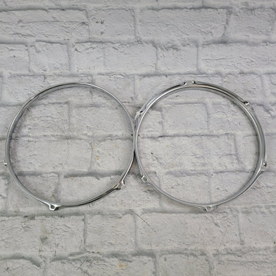 Drum Factory Direct 12" 6-Hole 2.3mm Triple-Flange Hoop (Pair)