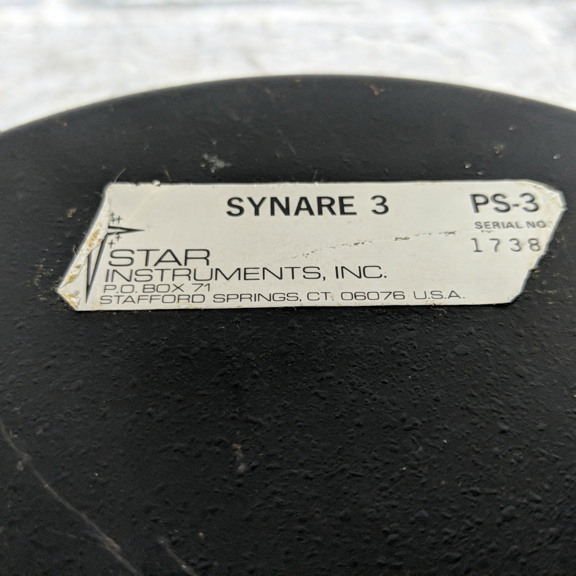 Vintage 70s Star Instruments PS-3 Synare 3 Drum Synth