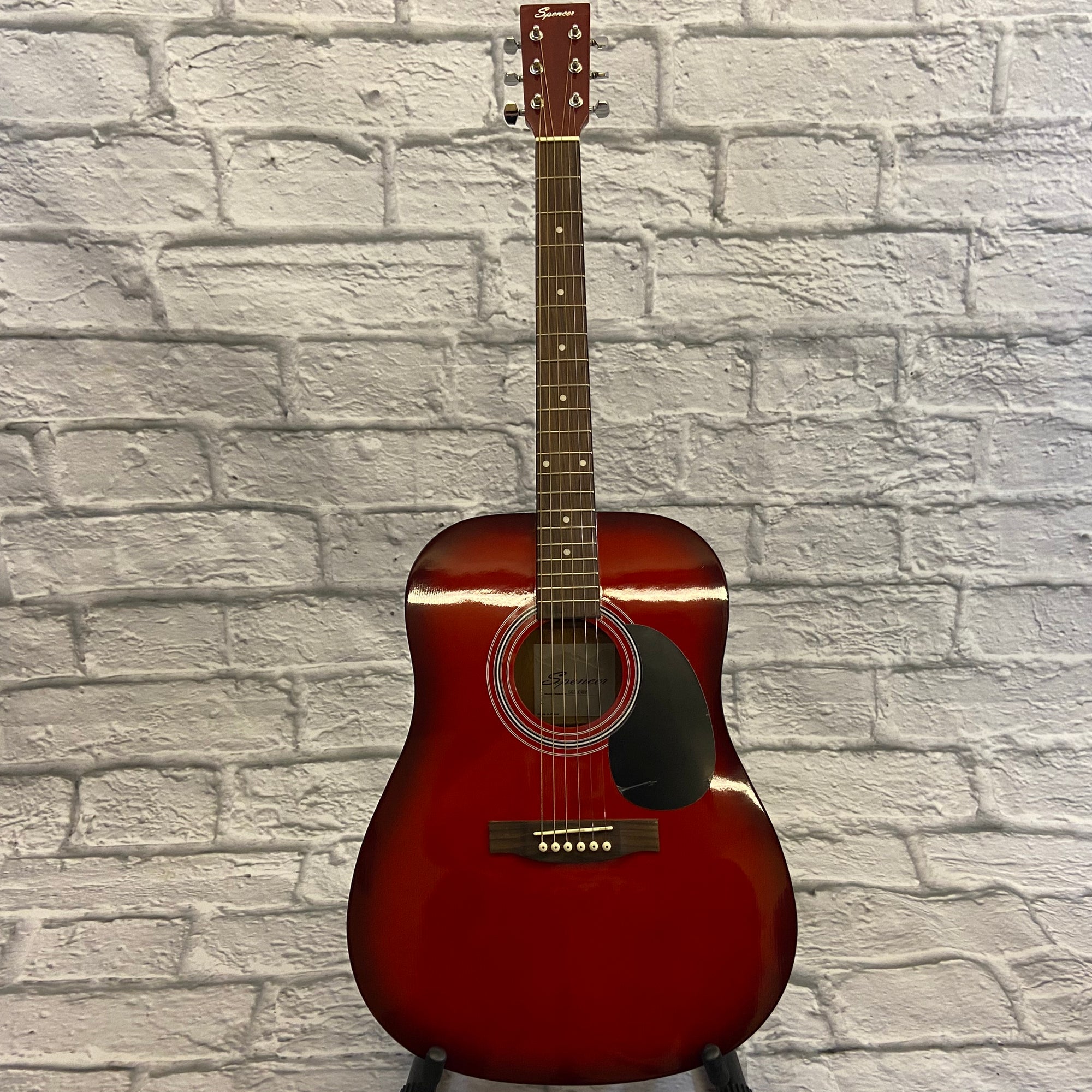 Spencer SG510 RBS Red Burst Acoustic Guitar - New Old Stock!