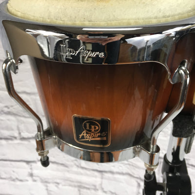 LP Aspire Bongos with Stand