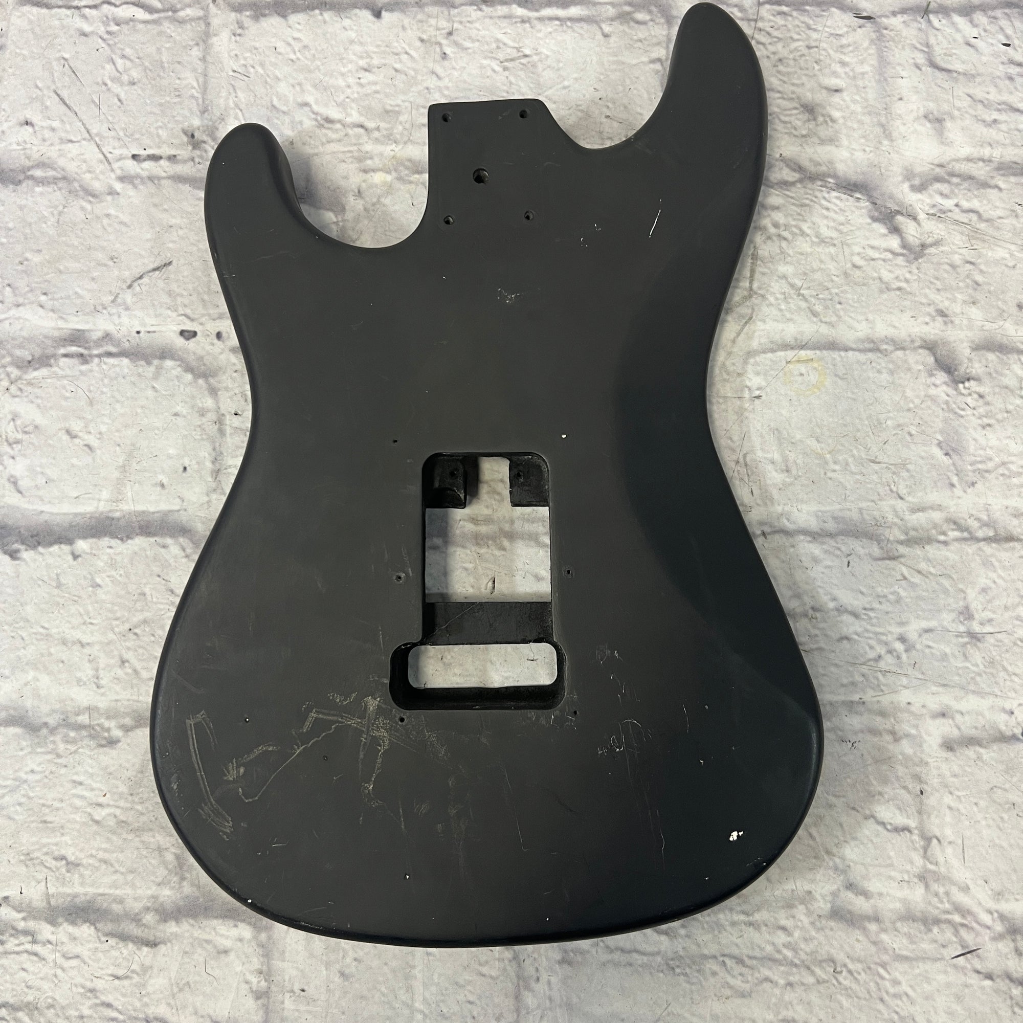 Unknown Strat Body with Matte Black Finish