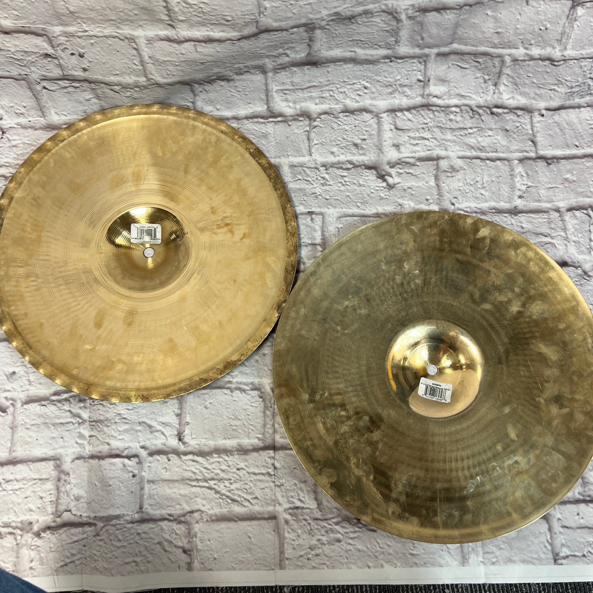 Zildjian 15 A Custom Mastersound Hi Hat Cymbal Pair