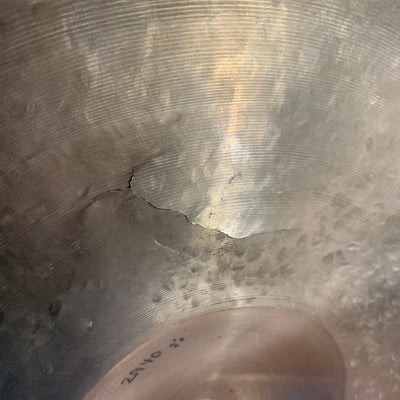 Paiste Prototype  24" CRACKED Ride Cymbal AS IS