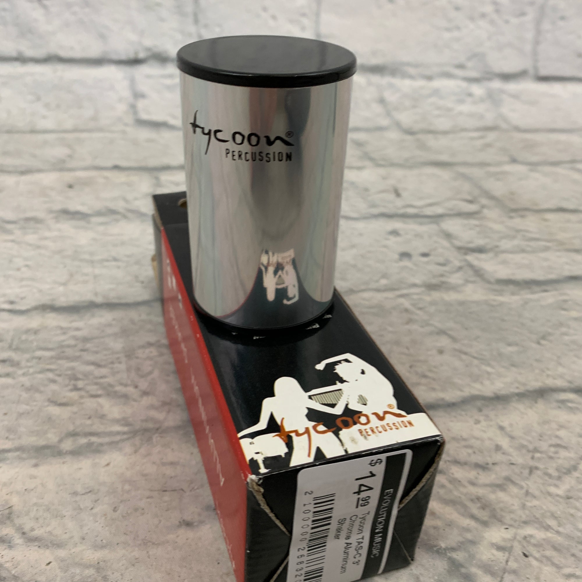 Tycoon TAS-C 3" Chrome Aluminum Shaker