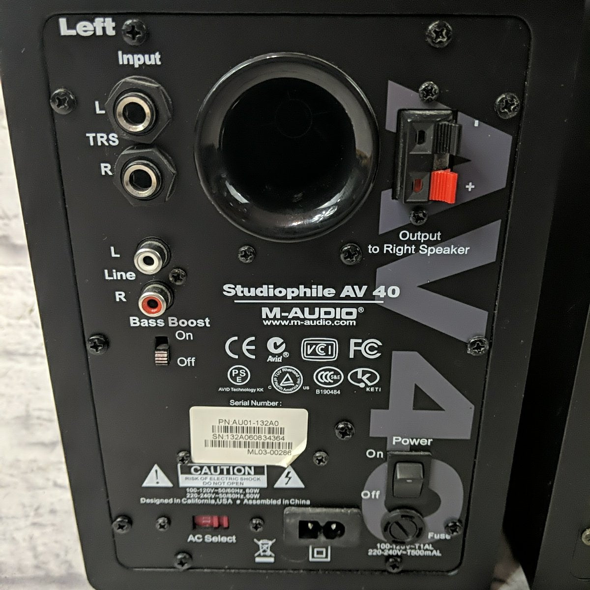 M-Audio Studiophile AV 40 Studio Monitor Pair