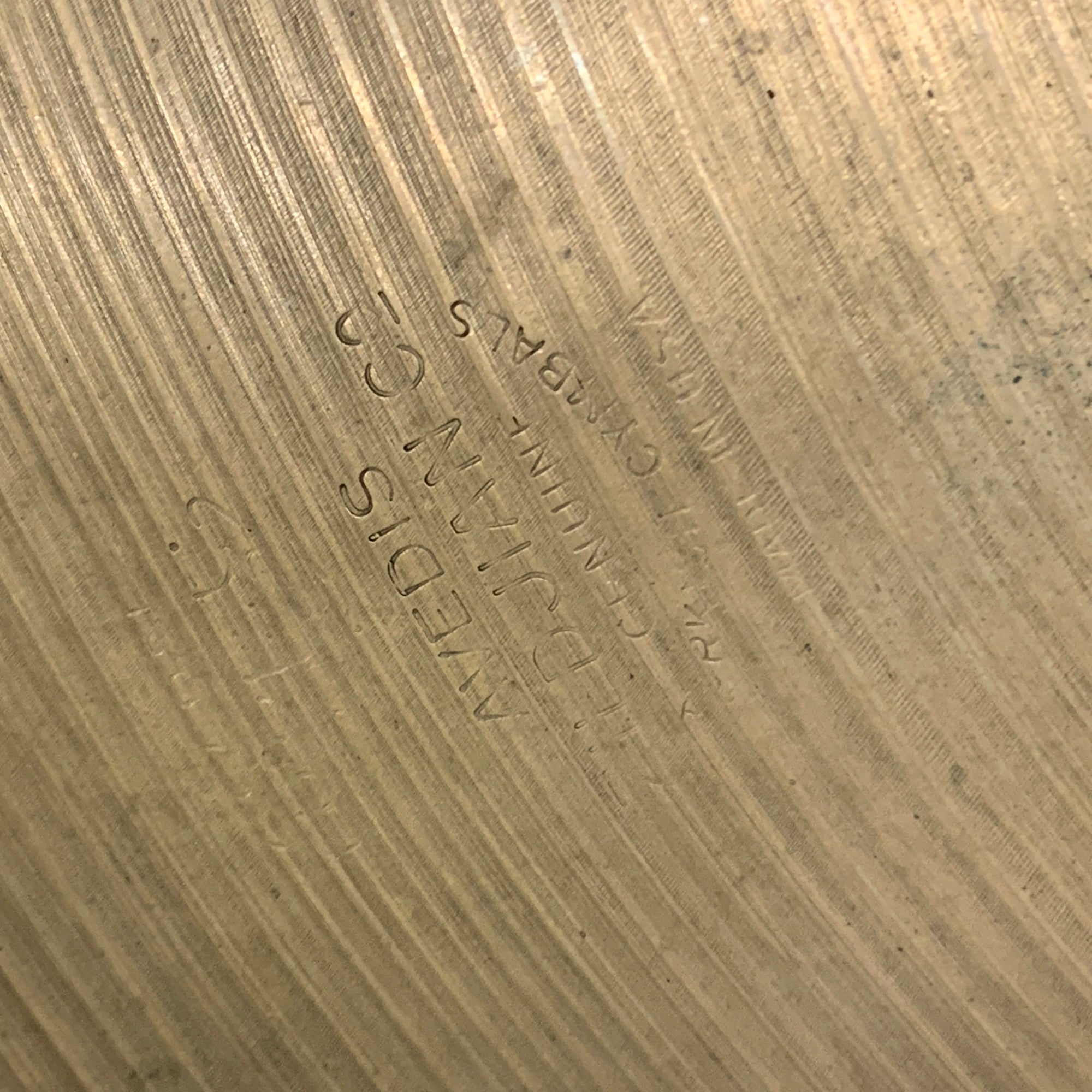 1960s Zildjian Avedis 22" Ride Cymbal