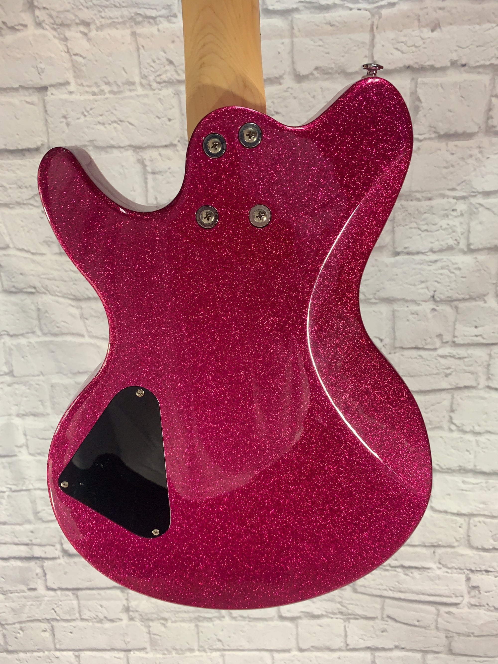 Daisy Rock Siren Pink Sparkle Electric Guitar - Evolution Music