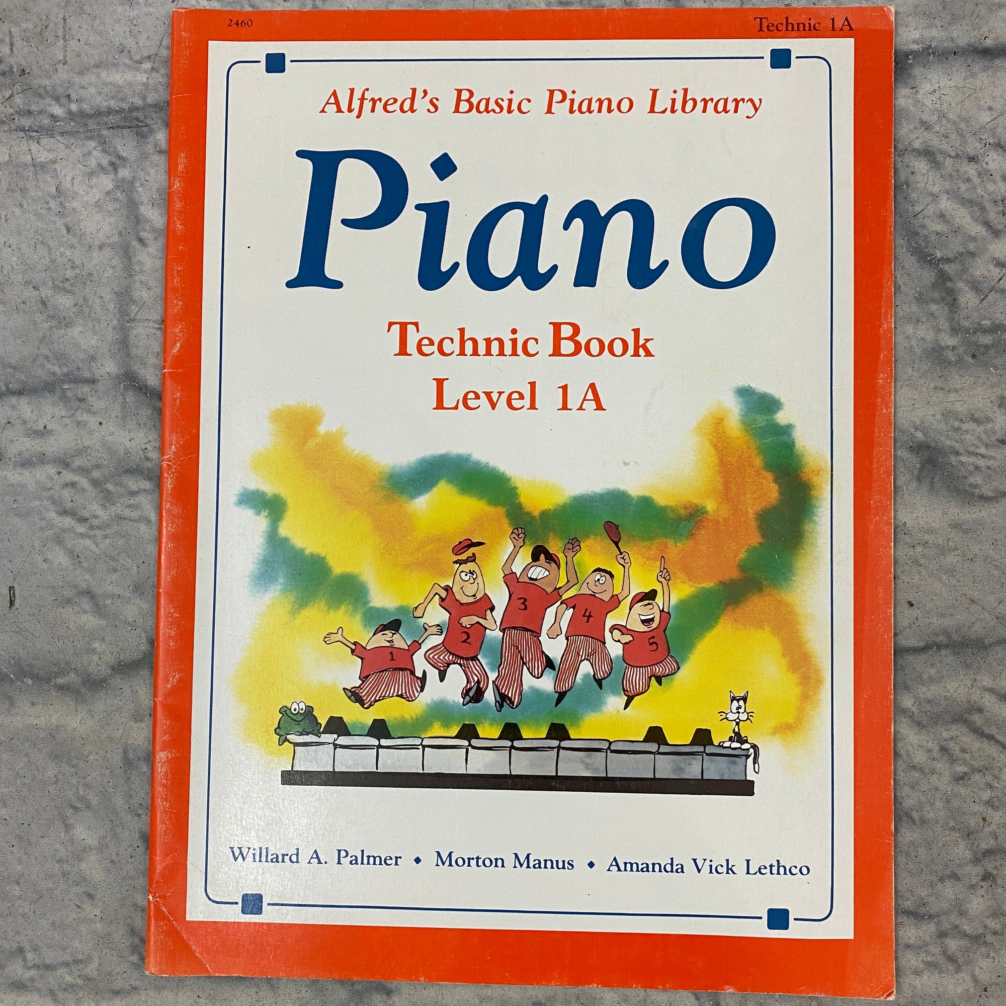 Alfred's Music Piano Technic Book Level 1A