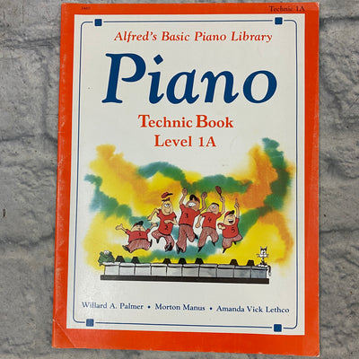 Alfred's Music Piano Technic Book Level 1A