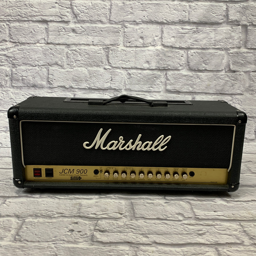Marshall JCM 900 100W Hi Gain Dual Reverb Guitar Amp Head w/ Slip Cover