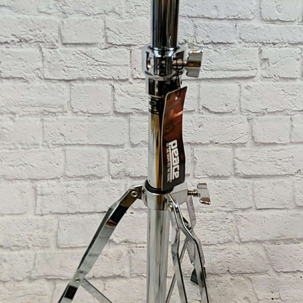 Peace BS-810 Heavy Duty Double Braced Cymbal Boom Stand