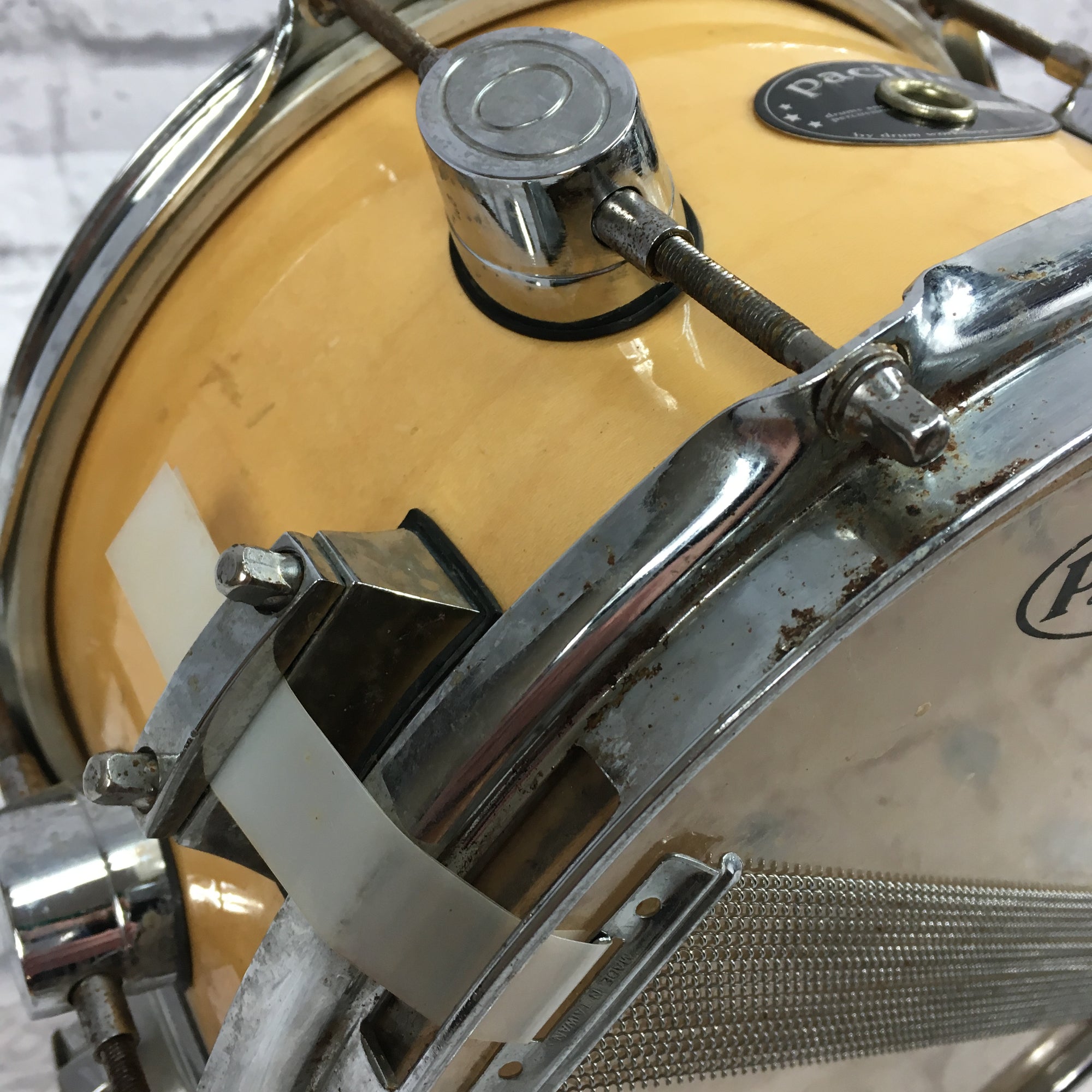 Pacific 10in x 6in Popcorn Snare Drum