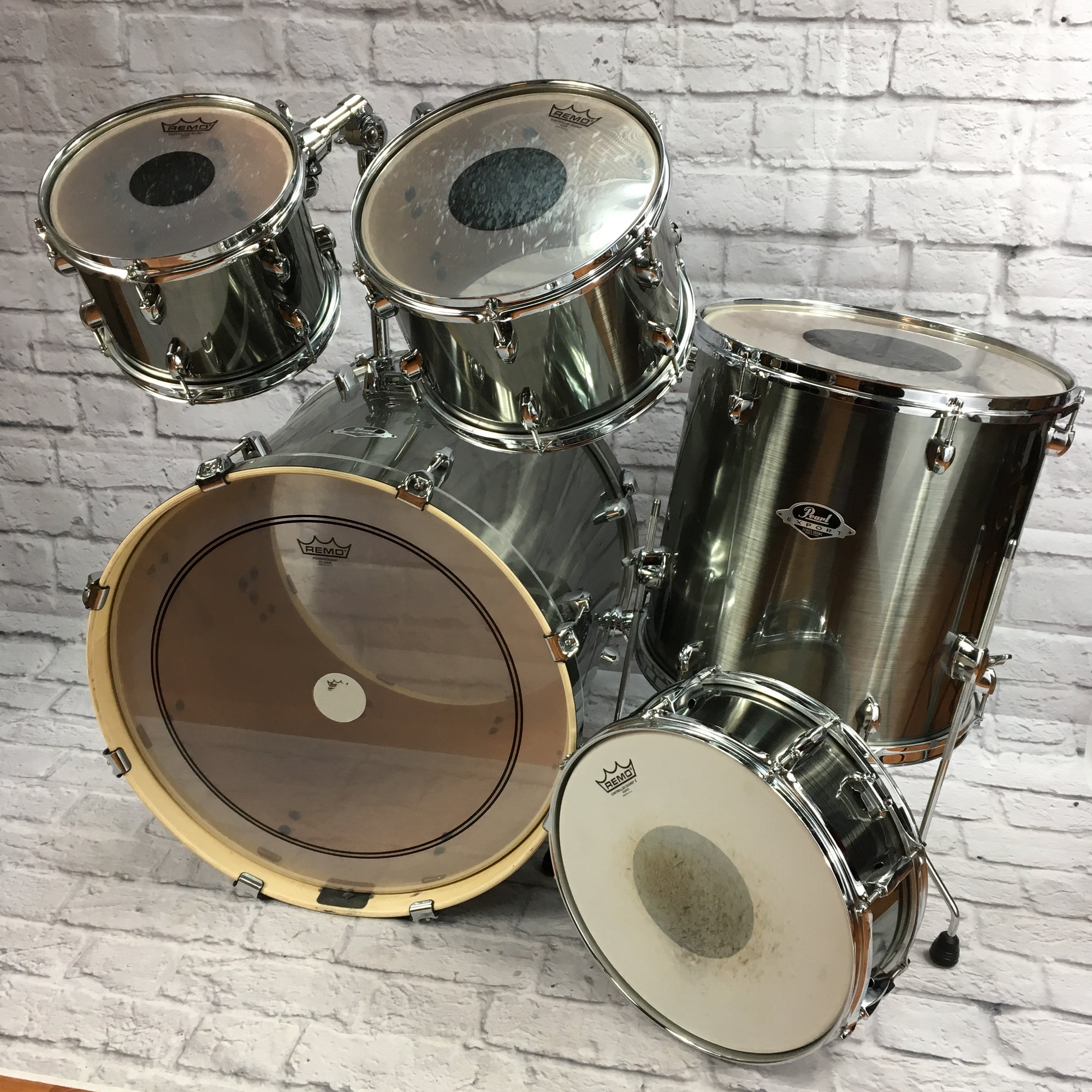 Pearl Export EXX Fusion 5pc Kit Smokey Chrome
