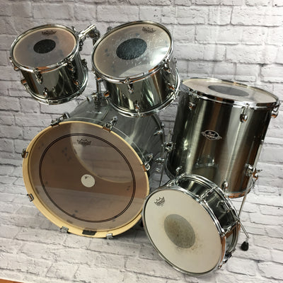 Pearl Export EXX Fusion 5pc Kit Smokey Chrome