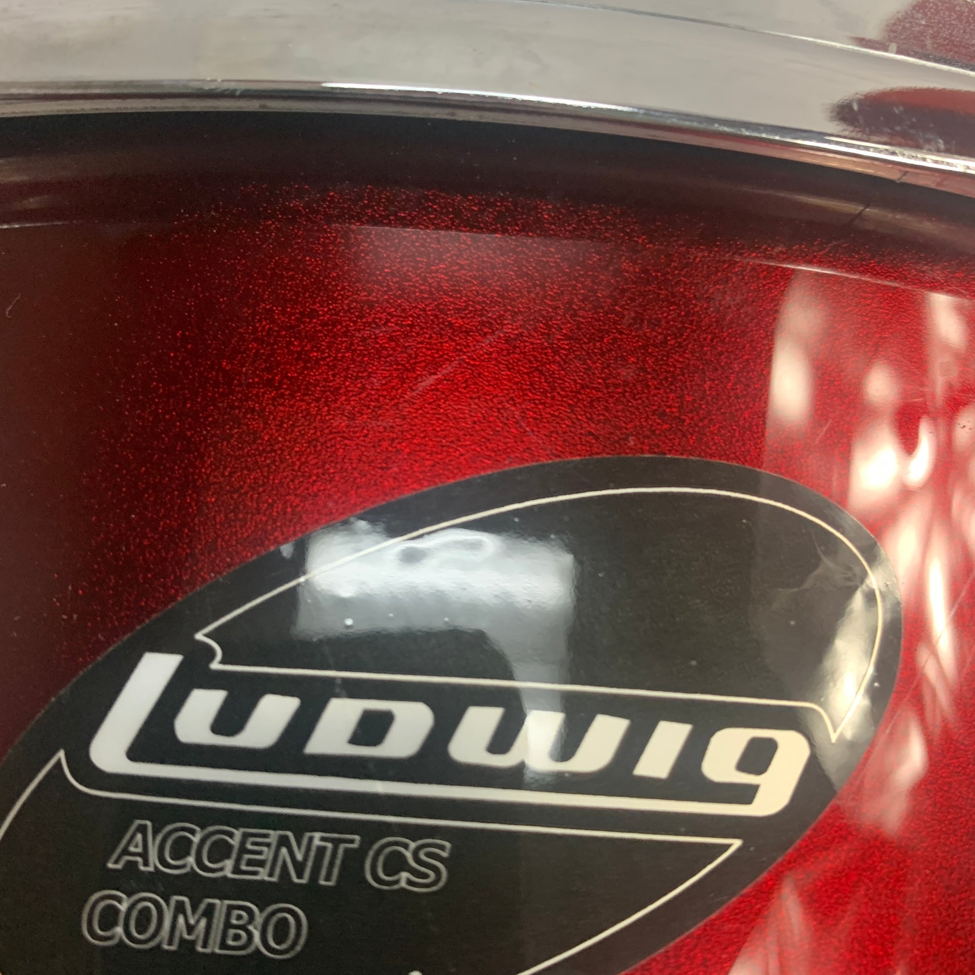 Ludwig Accent CS Combo Wine Red Snare