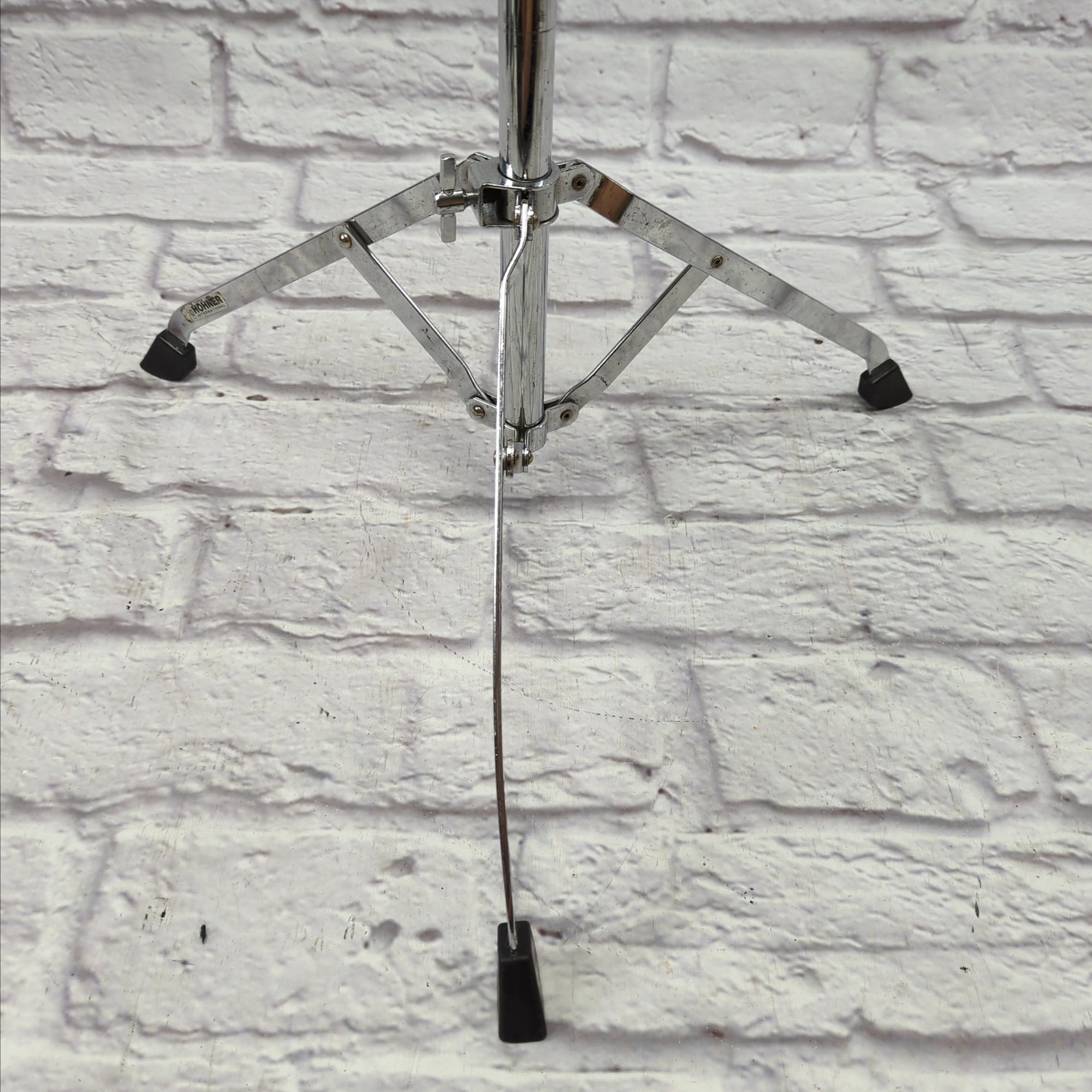Single Braced Straight Cymbal Stand