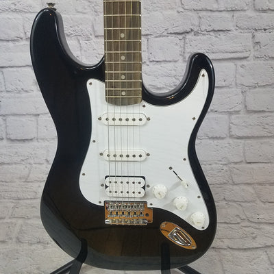 Crate Electra Stratocaster style Electric Guitar Black