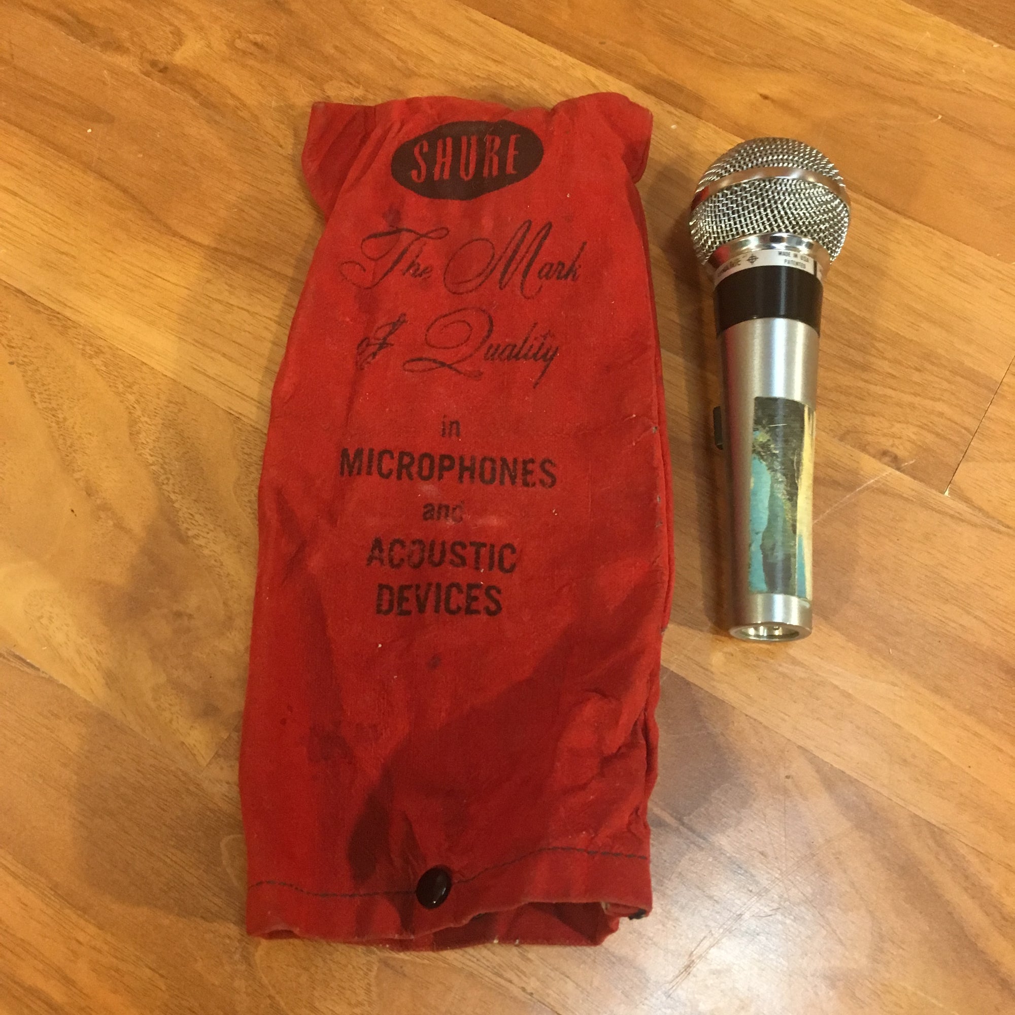 1960s Shure 565SD Unisphere I Dynamic Mic